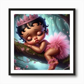 Sleeping Princess 1 Art Print