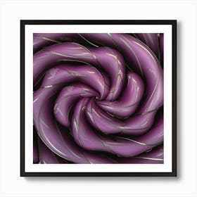 Purple Swirl Art Print