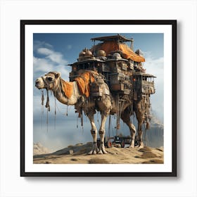 Camel Tourist VIP's Art Print