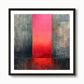 Abstract Painting of Red and Pink wall - abstract art, abstract painting  city wall art, colorful wall art, home decor, minimal art, modern wall art, wall art, wall decoration, wall print colourful wall art, decor wall art, digital art, digital art download, interior wall art, downloadable art, eclectic wall, fantasy wall art, home decoration, home decor wall, printable art, printable wall art, wall art prints, artistic expression, contemporary, modern art print, Art Print