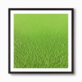 Green Grass 1 Art Print