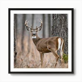 Whitetail Deer 2 Art Print