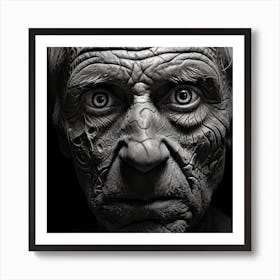 Old Man Art Print