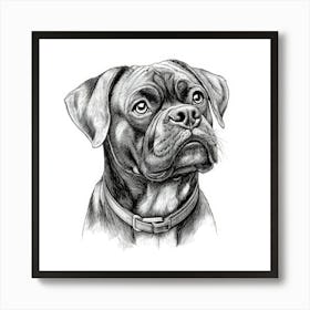 Bull Mastiff Art Print