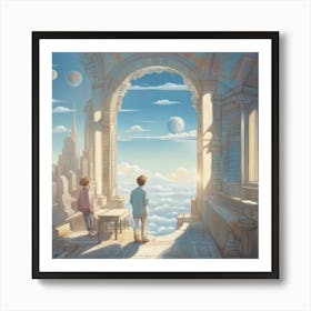 Somewhere only we know Art Print