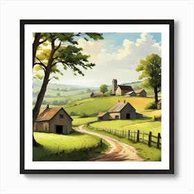 Whispers of the Countryside  Art Print