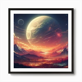 A Fantastical Land 11 Art Print