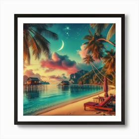 Tropical Paradise 3 Art Print