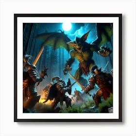 Dungeons And Dragons Art Print