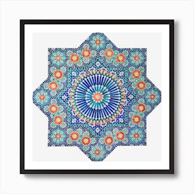 Moroccan Star Art Print