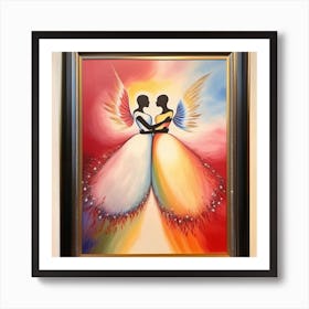 Angels Of Love Art Print