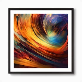 Abstract Painting 4 Art Print