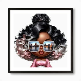 London Girl Art Print