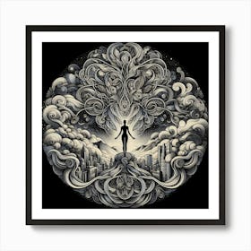 Lone Figure Art Print