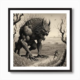 Out For A Stroll Art Print