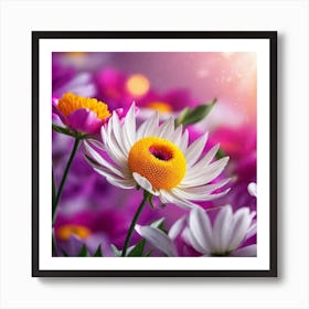 Daisies 2 Art Print