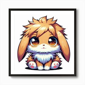 Cute Bunny 2 Art Print