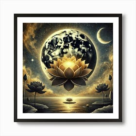 Lotus Flower 167 Art Print