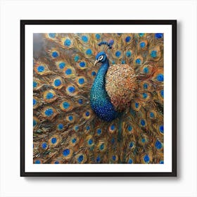 Peacock 5 Art Print