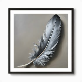 Feather Painting Art Print