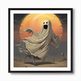 Ghost In The Night Art Print