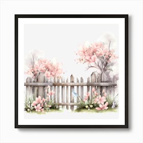 Cherry Blossoms Art Print