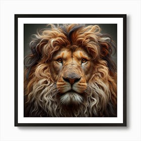 Lion Portrait 1 Art Print