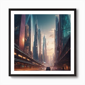 Future City Art Print