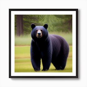 Black Bear 1 Art Print