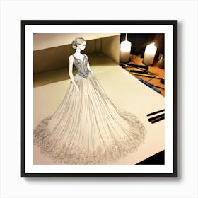 Fashion Illustration 1 Art Print