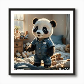 Panda Bear 1 Art Print