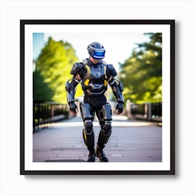 Vr Suit 3 Art Print