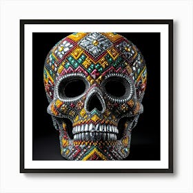 Day Of The Dead Skull 13 Art Print