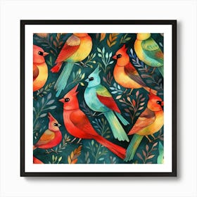 Cardinals 1 Art Print