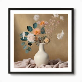 Flowers In A Vase 1 Art Print