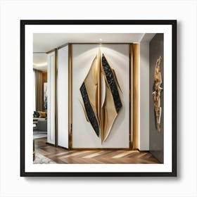 Modern Living Room Art Print