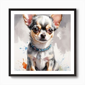 Chihuahua,wall art Art Print