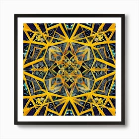 Abstract Fractal Art 1 Art Print