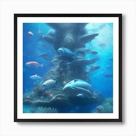 Ocean Kingdom Art Print