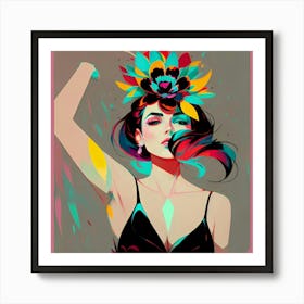 Sexy Girl Art Print