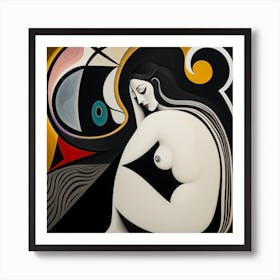 Nude Woman 1 Art Print