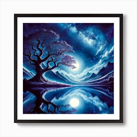 Celestial Reflections Art Print