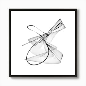 Sacred Gestural Strokes 9 Art Print