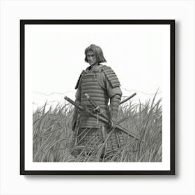 Samurai Art 97 Art Print