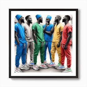 Nigerian Doctors Art Print