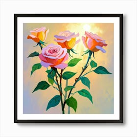 Roses 6 Art Print