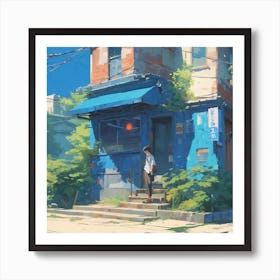 Street Scene Art Print