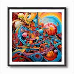 Abstract Painting 58 Art Print