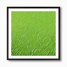 Grass Field 1 Art Print