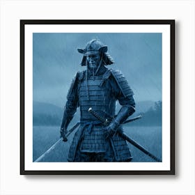 Samurai Art 119 Art Print